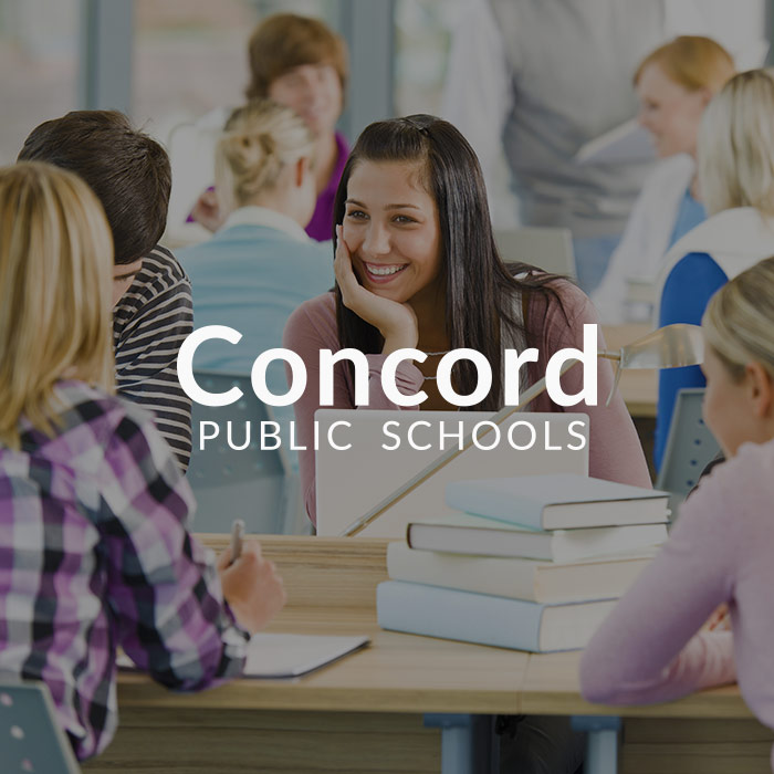 Concord Public Schools District Web Development Campaign